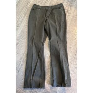 Women's Size 12 Olive Green Bootcut‎ Fit Jeans Denim Jeans BY Liz Claiborne